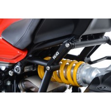 R&G Racing Rear Footrest Blanking Plate (Single) for the Ducati Monster 1200S/R/Supersport/S '17-'22 / Supersport 950/S '21-'22